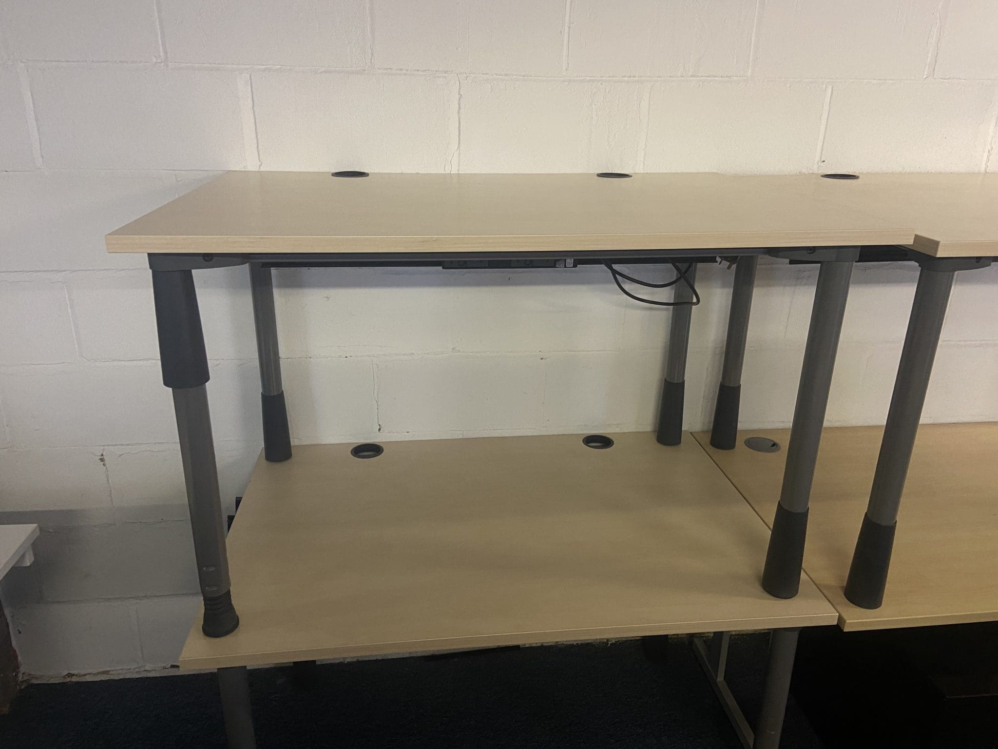 Wooden organizer shelf
