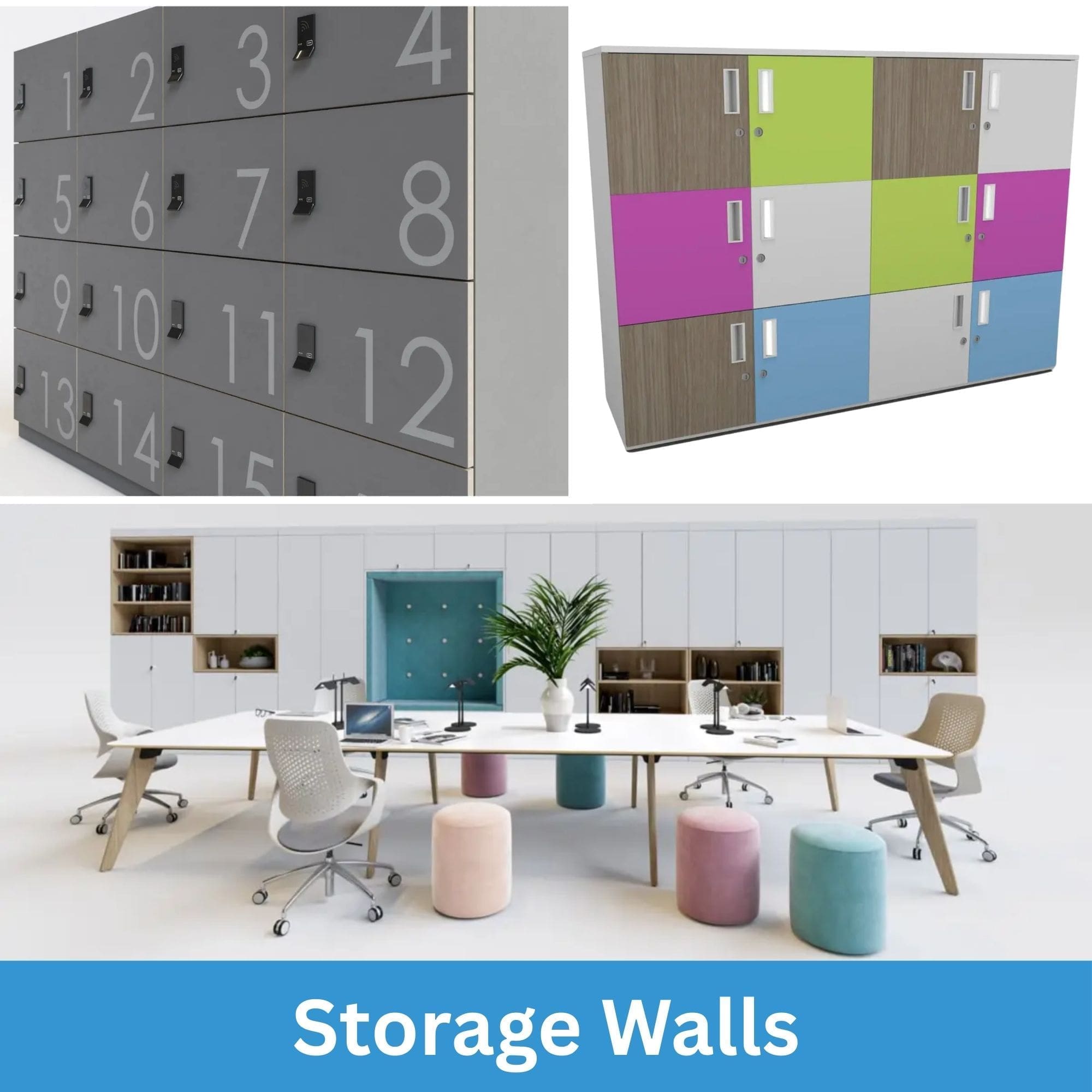 Storage Wall | Silvermans Office Furniture